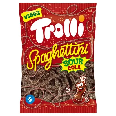 Trolli Gumeni bomboni Spaghettini Cola, 100 g