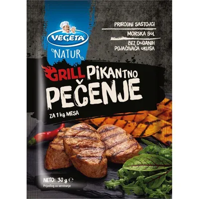 Vegeta Začin Natur pikantno pečenje, 30 g