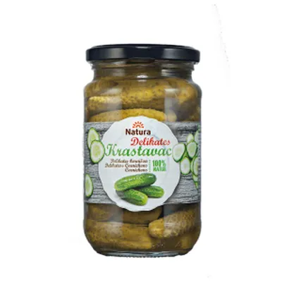 Natura Krastavci delikates, 370 ml