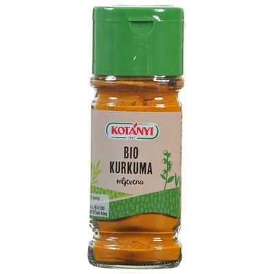Kotanyi Začin Bio kurkuma mljevena staklo