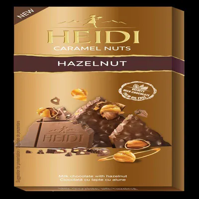 Heidi Caramel nuts lješnjak, 80 g