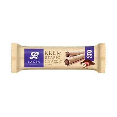Lasta Krem štapići lješnjak 2/1, 25 g
