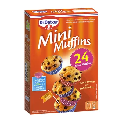 Dr. Oetker Mini muffins, 250 g