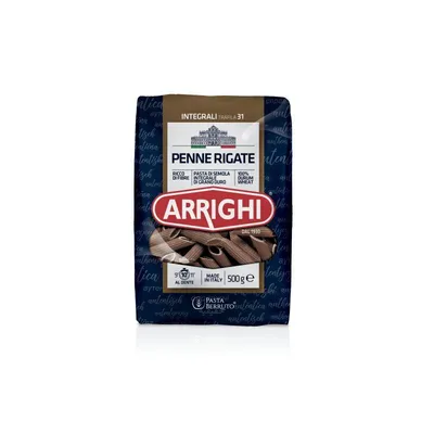 Arrighi Integralna tjestenina penne rigate, 500 g