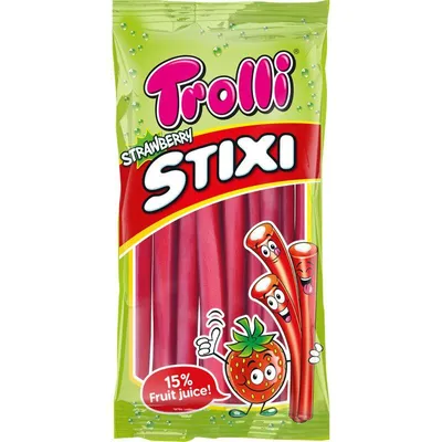 Trolli Stixi jagoda, 85 g