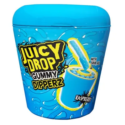 Bazooka Juicy Drop gummy dipperz, 96 g