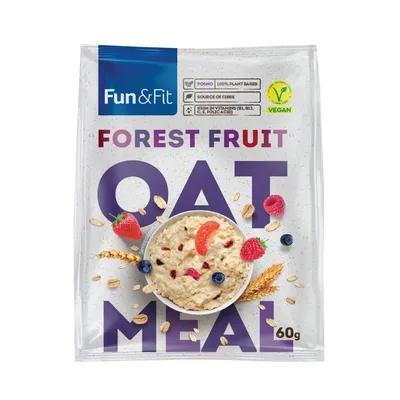 Fun&Fit Zobena kaša, Šumsko voće, 60 g