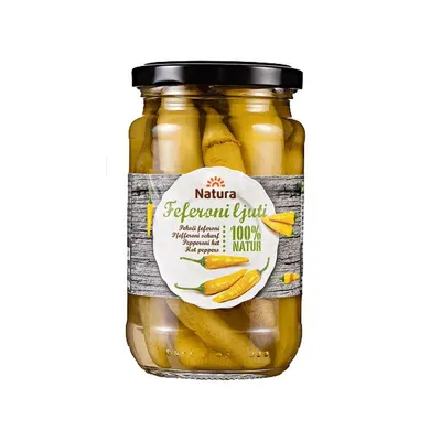 Natura Feferoni ljuti, 370 ml