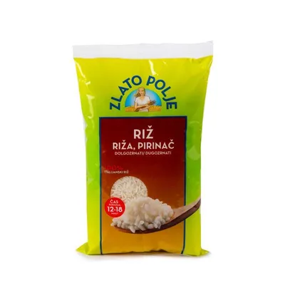 Zlatno Polje  Riža, Dugozrnata, 800 g