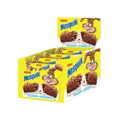 Nesquik Maxco cereal bar, 25 g