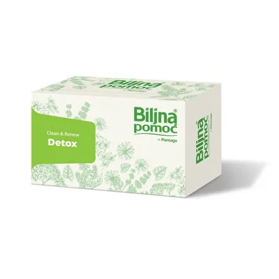 Plantago Čaj Detox clean i renew, 24 g