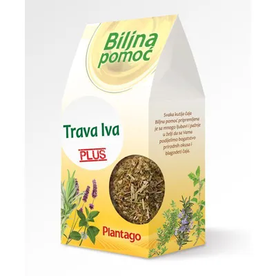 Plantago Čaj Trava iva, 40 g