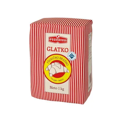 Podravka Pšenično brašno tip 550 glatko, 1 kg