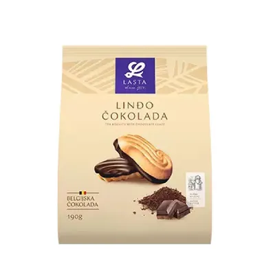 Lasta Linđo čokolada, 190 g