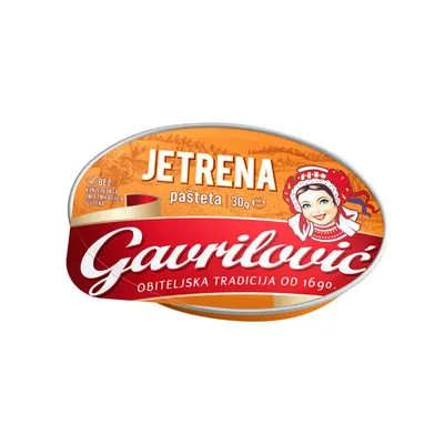 Gavrilović Pašteta jetrena, 30 g