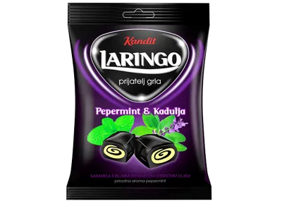 Laringo Karamela peppermint i kadulja, 100 g
