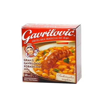 Gavrilović Grah s kobasicom, 300 g