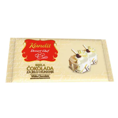 Pionir čokolada za kuhanje Desert Chef, 200g, bijela