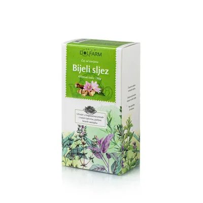 Dolfarm Čaj Biijeli slez, 50 g