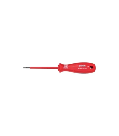 Unior Plosnati električarski odvijač 603VDE, VDE, 0.8 x 4.0, Crveni