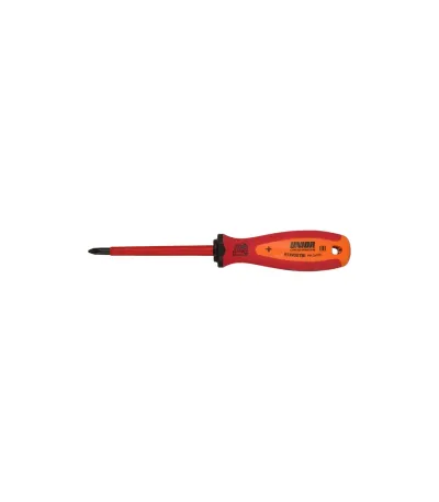 Unior Križni odvijač 613VDETBI, PH3, VDE, TBI, 270mm, Crveni