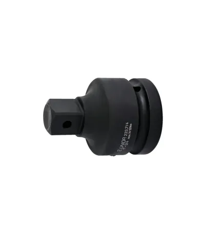 Unior Adapter Impact 233.7/4, Prihvat 1" - 3/4", Crni