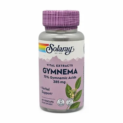SOLARAY Gymnema 385mg, 60 kapsula