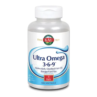 Kal Omega 3-6-9 1600 mg, 100 kapsula