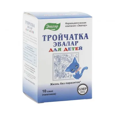 Evalar Trojcatka za djecu, 10 kesica