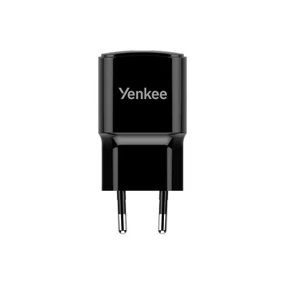Yenkee Punjač za telefone USB YAC 2033BK 20W, Crni