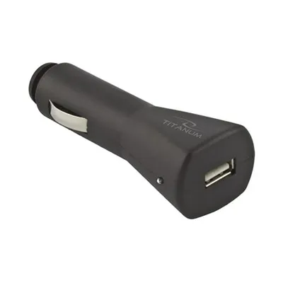 Auto Punjač TITANUM , USB, In 12/24V, Out 5V 0,8A, TZ103