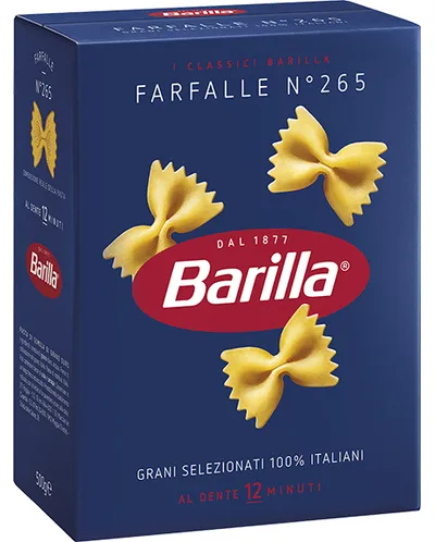 Barilla Farfalle pasta 500g 12