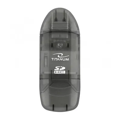 Card-reader TITANUM, USB 2.0, SDHC/SD/MMC/RS-MMC, TA101K