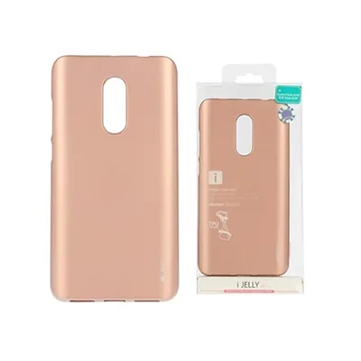 Zaštitna futrola Mercury i-Jelly metal case Xiaomi REDMI NOTE 4/4X GOLD