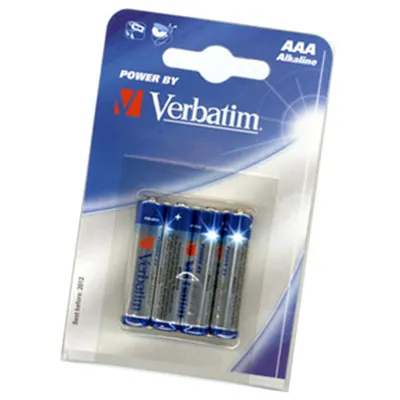 Baterija VERBATIM,1,5V AAA 4/1,ALKALNA 049920,LR-03