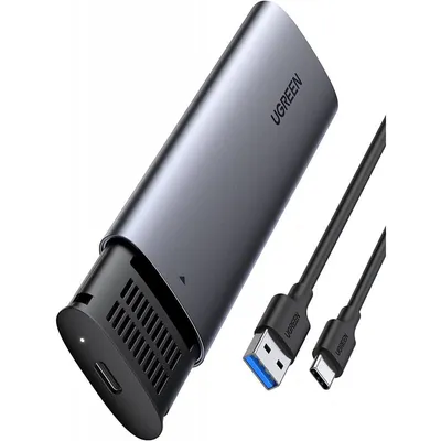 Ugreen Eksterno kućište za M.2 SATA SSD, USB 3.1, Aluminijsko
