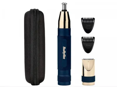BABYLISS Trimer za nos E112E, Teget