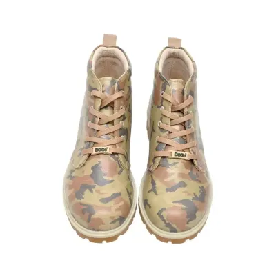 DOGO Camo Kratke Muške čizme, Zelene