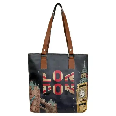 DOGO Ženska torba It's the Time for London, Crvena