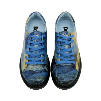 DOGO Vincent van Gogh The Starry Night Muse Myra Ženske patike, Plave