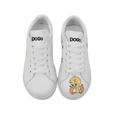DOGO Ženske patike Best of Tweety and Sylvester, Bijele