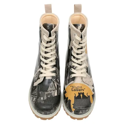 DOGO Night Lovers Design Ženske čizme, Šarene