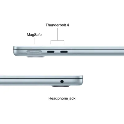 Apple Laptop MacBook Air 2025 MC6U4LL/A, Sivi
