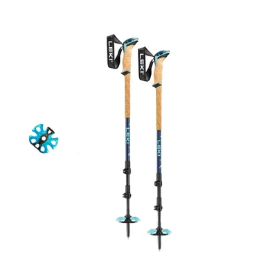 LEKI Štapovi za skijanje WT Bernina Lite 3, Crno-Plavi