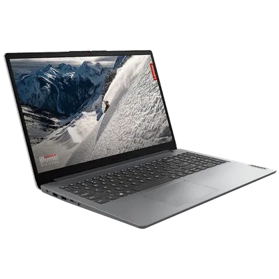 LENOVO Laptop IdeaPad 1 15AMN7 82VG00JYSC, 15.6", AMD Ryzen 3 7320U 2.4 GHz, 8GB/512GB, Sivi
