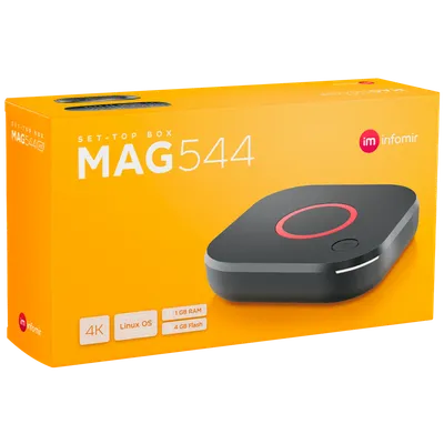 MAG Prijemnik IPTV za Stalker midlleware MAG 544, 4K, H.265 Main
