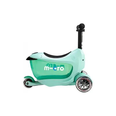 MICRO Trotinet Mini2go deluxe plus, Tirkizni