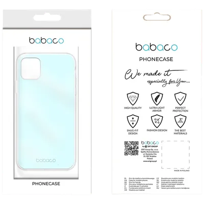 BABACO Maska za Samsung A72 5G Classic 003, Svetloplava