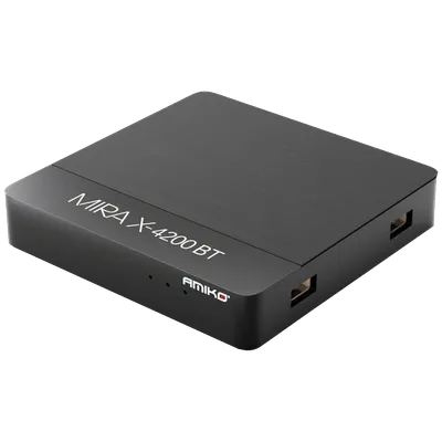 AMIKO Prijemnik MIRAX HIS-4200 BT IPTV Linux, 4K UHD, H.265, LAN, WiFi Dual Band