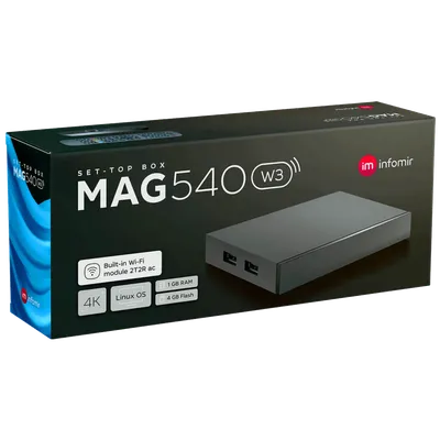 MAG Prijemnik IPTV za Stalker midlleware MAG 540 W3, WiFI